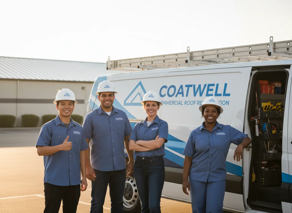 Commercial roof coating company in Newfield, ME